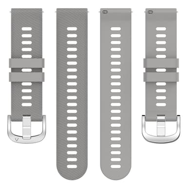 Silikoniranneke Garmin D2 Air X10 (43mm), Garmin Bounce, Garmin Active5 Harmaa