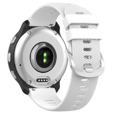 Silikoniranneke Garmin D2 Air X10 (43mm), Garmin Bounce, Garmin Active5 Valkoinen