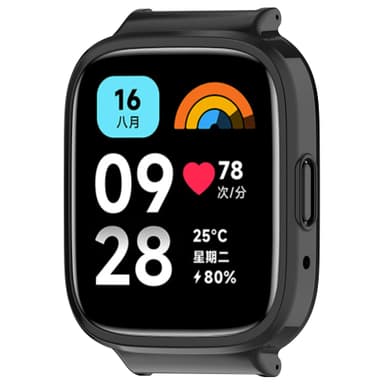 Redmi Watch 3 Active Semi-wrapped Lugs -kotelo (20 mm aukeaminen)