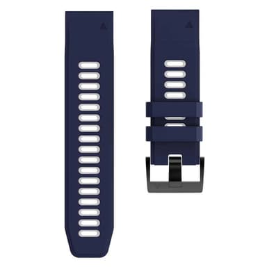 Twin kellon ranneke Garmin Fenix E - Sininenvalkoinen