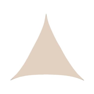 Triangle Sun Shade Sail Canopy markiisi, Beach Patio, UV Block Beige S