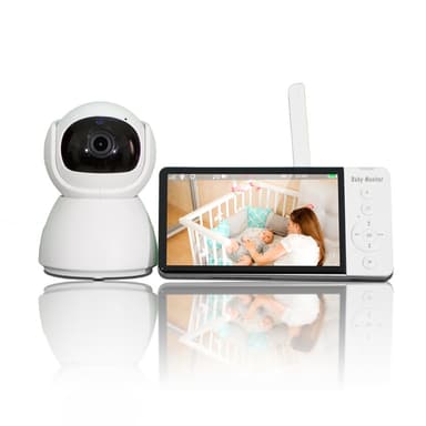 Videonäyttö kameralla 2.4G-lähetys, 2-suuntainen ääni, infrapuna-yönäkö