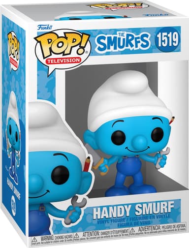 Funko Pop! The Smurfs figuuri (Handy Smurf)