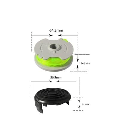 Vaihtokelan suojus Worx G184/WG190/WG191/WG168 Monivärinen