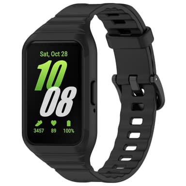 Kellon hihna Samsung Galaxy Fit 3:lle (SM-R390) Musta