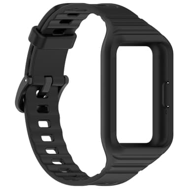 Kellon hihna Samsung Galaxy Fit 3:lle (SM-R390) Musta