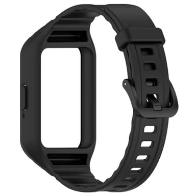 Kellon hihna Samsung Galaxy Fit 3:lle (SM-R390) Musta