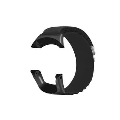 Nylon kellon hihnan vaihto Suunto Ambit 3:lle Musta