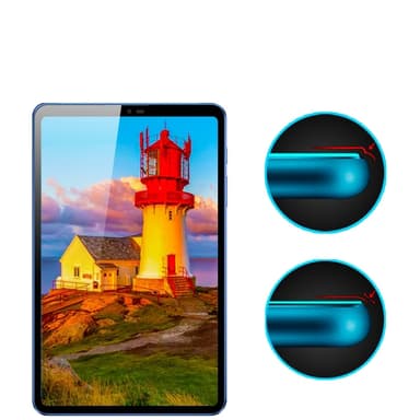Karkaistu lasinen näytönsuoja Samsung Galaxy Tab A9 -sarjalle - 2.5D kaareva reuna Samsung Galaxy Tab A9 Plus