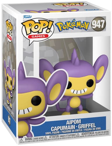 Funko Pop! Vinyl Pokemon figuuri (Aipom Capumain-Griffel)