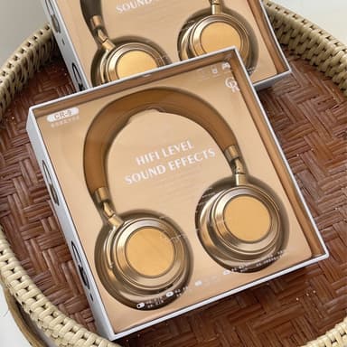 Hifi Langattomat korvakuulokkeet Bluetooth-kuulokkeet Pelimusiikki Metal Retro