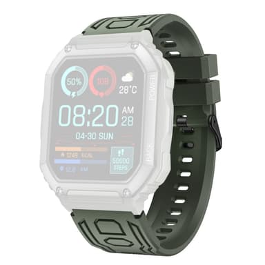 Ranneke Garmin Fenix ​​7 / 7 Pro / 6 / 5 22 mm silikonille