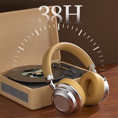 Hifi Langattomat korvakuulokkeet Bluetooth-kuulokkeet Pelimusiikki Metal Retro