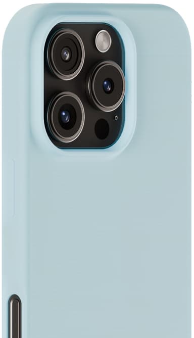 Holdit Silicone iPhone 16 Pro suojakuori (mineraalinsininen)