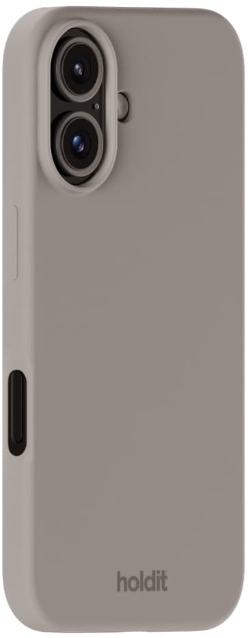 Holdit Silicone iPhone 16 suojakuori (taupe)