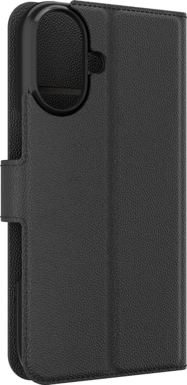ZAGG iPhone 16 Folio lompakkokotelo (musta)