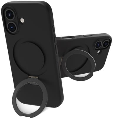 Dbramante1928 Iceland Ultra MS Kickstand iPhone 16 suojakuori (musta)