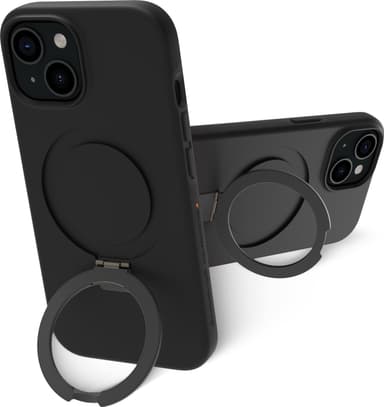 Dbramante1928 Iceland Ultra MS Kickstand iPhone 15 suojakuori (musta)