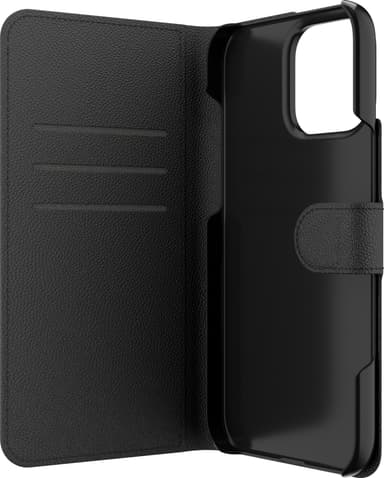 ZAGG iPhone 16 Pro Max Folio lompakkokotelo (musta)