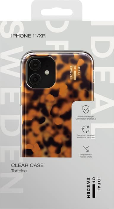 iDeal of Sweden Clear iPhone 11/XR suojakuori (Tortoise)