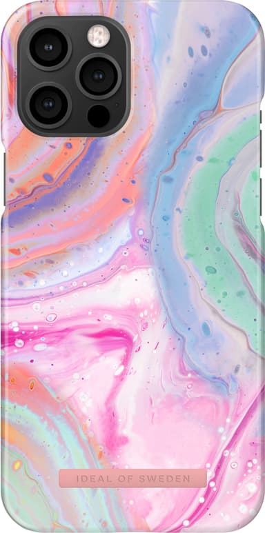 Ideal of Sweden Fashion iPhone 12/12 Pro suojakuori (Pastel Marble)