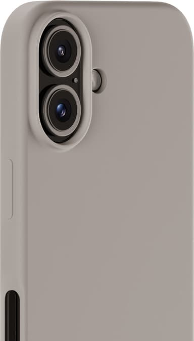 Holdit Silicone iPhone 16 suojakuori (taupe)