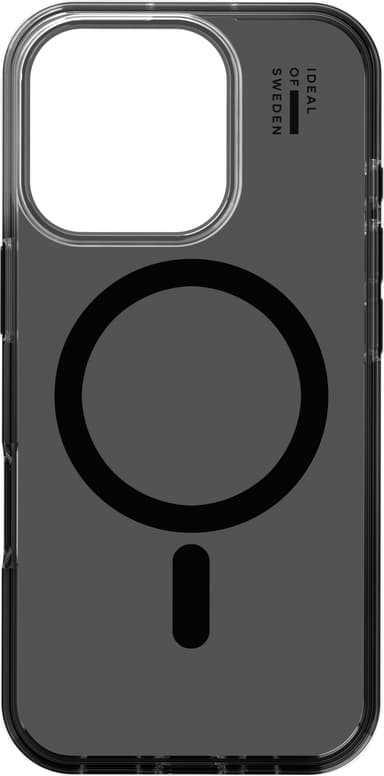 iDeal of Sweden MagSafe Clear iPhone 16 Pro suojakuori (Tinted Black)