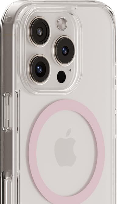 Holdit iPhone 16 Pro Max MagSafe suojakuori (vaaleanpunainen)