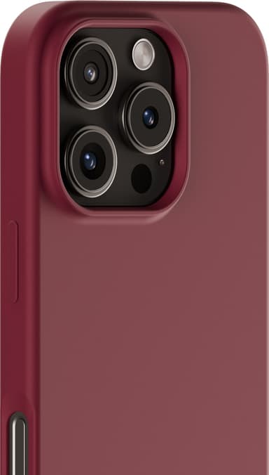 Holdit Silicone iPhone 16 Pro Max suojakuori (punainen sametti)
