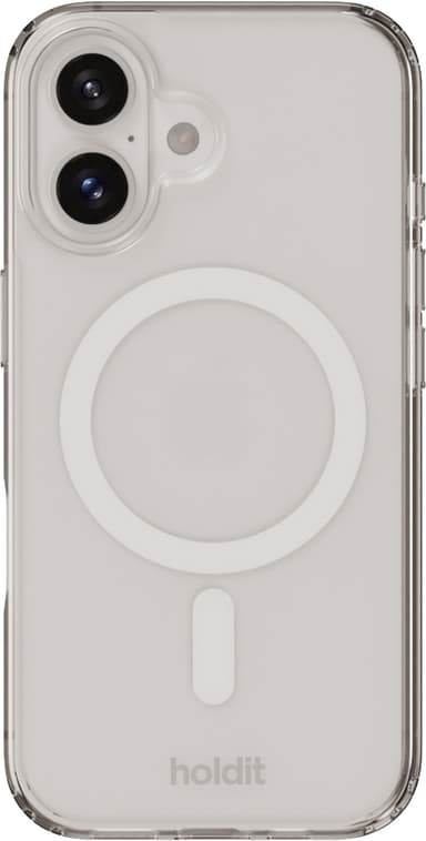 Holdit iPhone 16 MagSafe suojakuori (valkoinen)