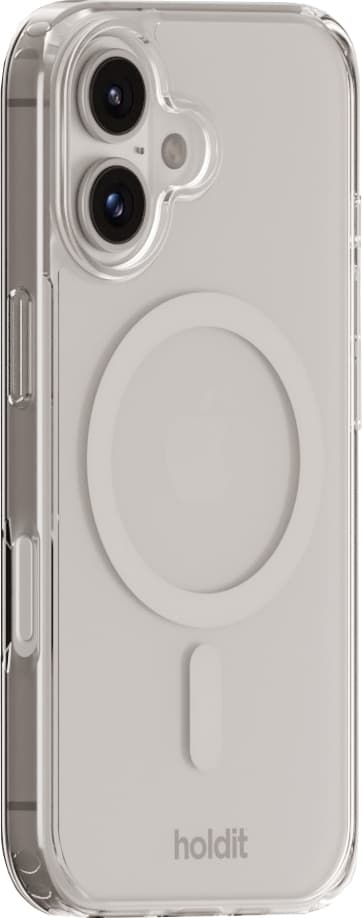 Holdit iPhone 16 MagSafe suojakuori (valkoinen)