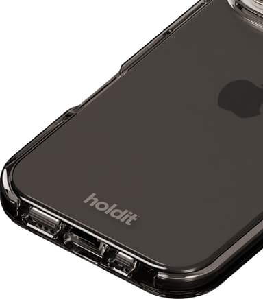 Holdit Seethru iPhone 16 Pro Max suojakuori (musta)