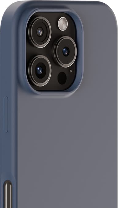 Holdit Silicone iPhone 16 Pro suojakuori (merensininen)