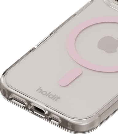 Holdit iPhone 16 Pro Max MagSafe suojakuori (vaaleanpunainen)