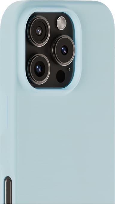 Holdit Silicone iPhone 16 Pro Max suojakuori (mineraalinsininen)