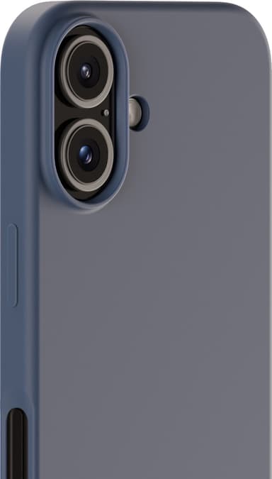 Holdit Silicone iPhone 16 suojakuori (tyynenmeren sininen)