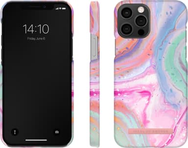 Ideal of Sweden Fashion iPhone 12/12 Pro suojakuori (Pastel Marble)
