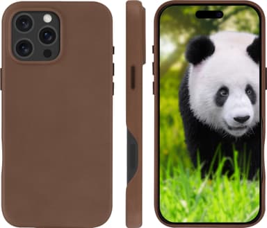 Dbramante1928 Lynge MagSafe iPhone 16 Pro Max lompakkokotelo (ruksea)