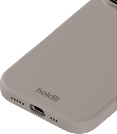 Holdit Silicone iPhone 16 Pro suojakuori (taupe)