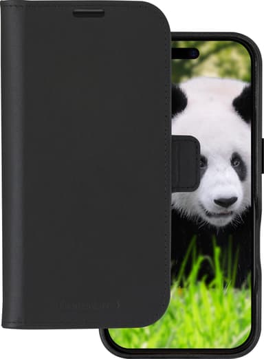 Dbramante1928 Lynge MagSafe iPhone 16 lompakkokotelo (musta)