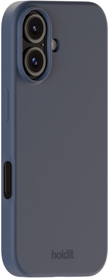 Holdit Silicone iPhone 16 suojakuori (tyynenmeren sininen)