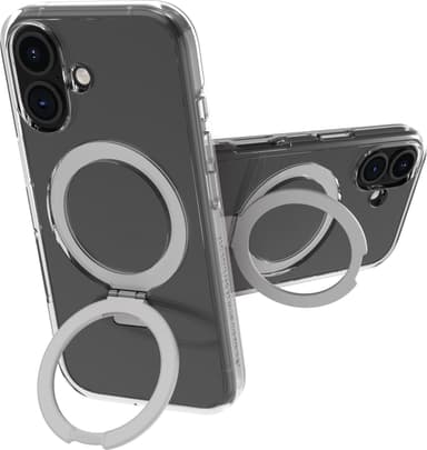 Dbramante1928 Iceland Ultra MS Kickstand iPhone 16 suojakuori (kirkas)