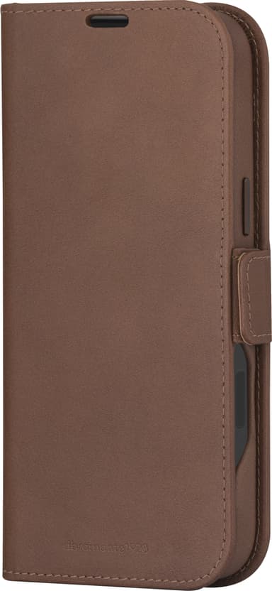 Dbramante1928 Lynge MagSafe iPhone 16 Pro Max lompakkokotelo (ruksea)