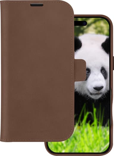 Dbramante1928 Lynge MagSafe iPhone 16 Pro Max lompakkokotelo (ruksea)