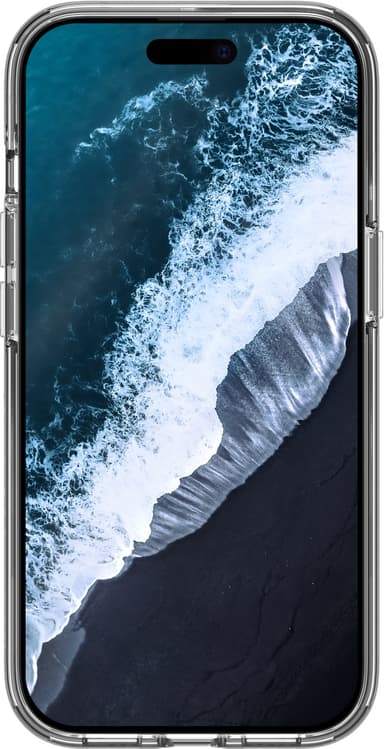 Dbramante1928 Iceland Ultra MS Kickstand iPhone 15 suojakuori (kirkas)