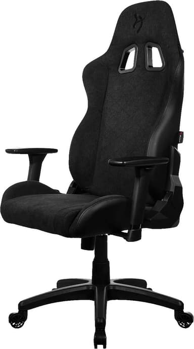 Arozzi Avanti SoftFabric pelituoli (puhdas musta)