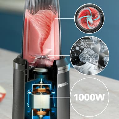 Philips 5000 tehosekoitin HR2766/00 (ruostumaton teräs)
