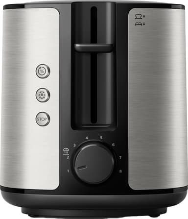 Philips Viva Collection leivänpaahdin HD2650/90 (ruostumaton teräs)