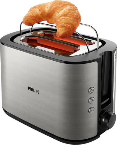 Philips Viva Collection leivänpaahdin HD2650/90 (ruostumaton teräs)