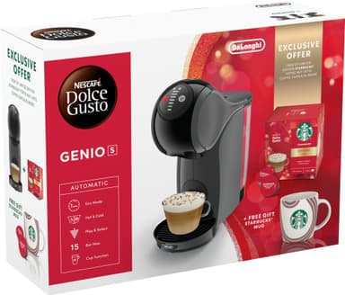 Nescafé Dolce Gusto Genio S kapselikeitin (Starbucks juhlapakkaus)